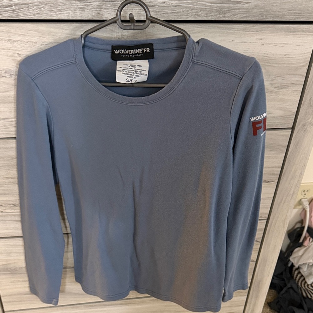 Wolverine flame resistant LONG SLEEVE PRINT TEE
